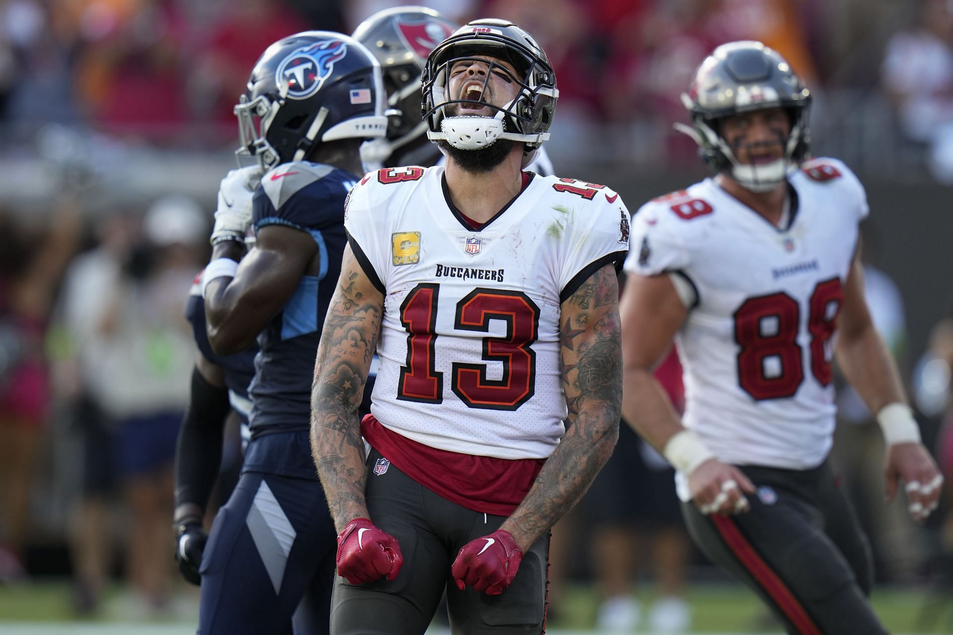 Mike Evans is currently Questionable