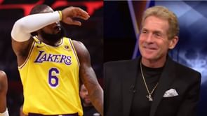 "REALLY, KING?": Skip Bayless blasts 30% 3-pt shooter LeBron James for staring down Clippers bench