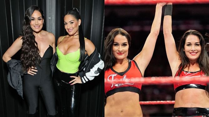 "Close to my heart" - Popular WWE star sends a heartfelt birthday wish to Brie and Nikki Garcia (Brie Bella and Nikki Bella)