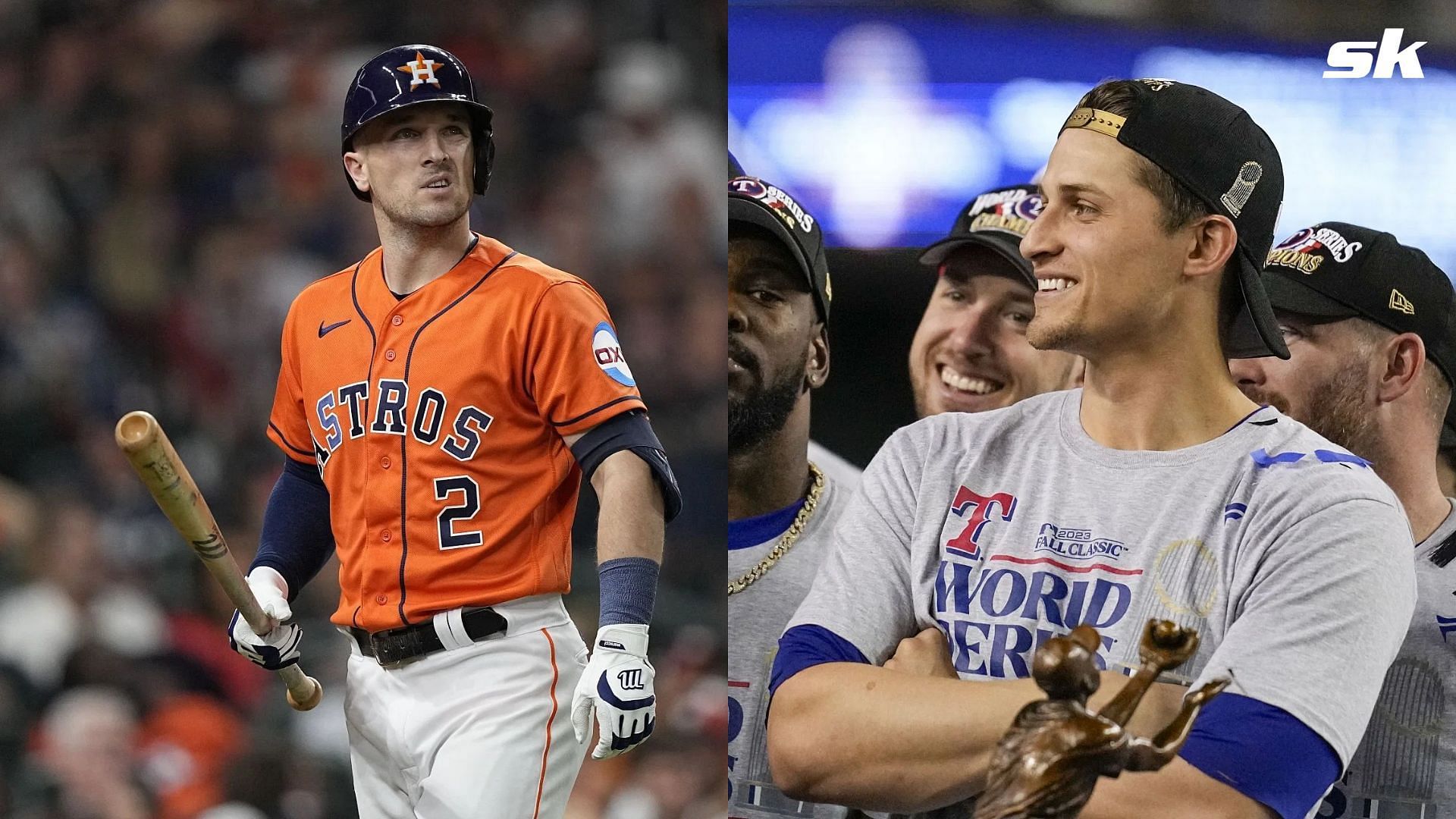 Houston Astros Slugger Alex Bregman &amp; Texas Rangers Star Corey Seager