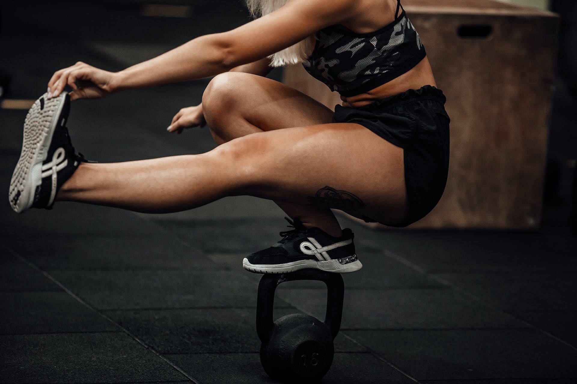 Pistol squats. (Image credits: Pexels)