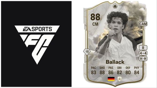 EA FC 24 Thunderstruck Icon Michael Ballack SBC: How to complete, expected costs, and more