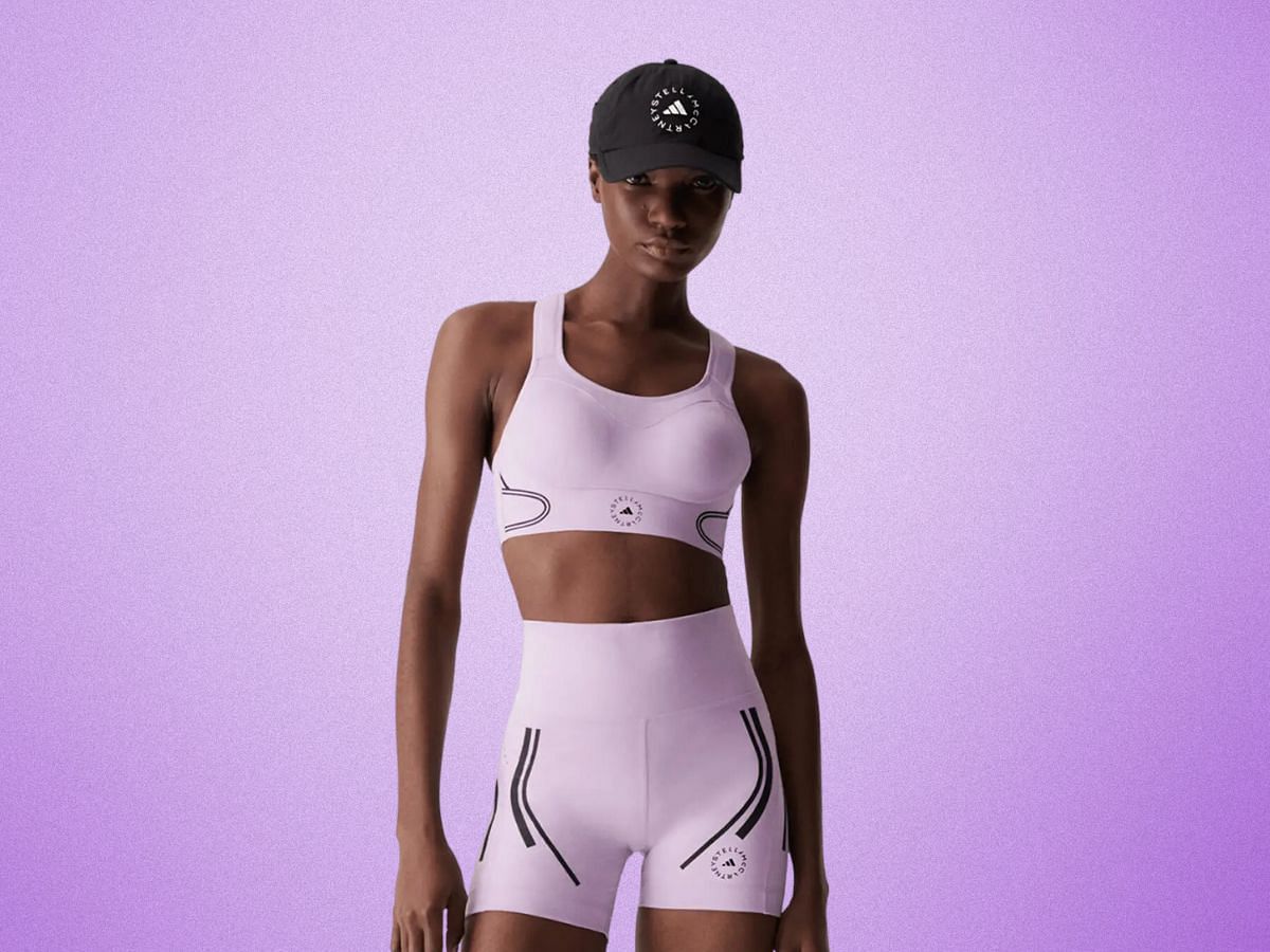 The Adidas by Stella McCartney sports bra (Image via Stella McCartney)