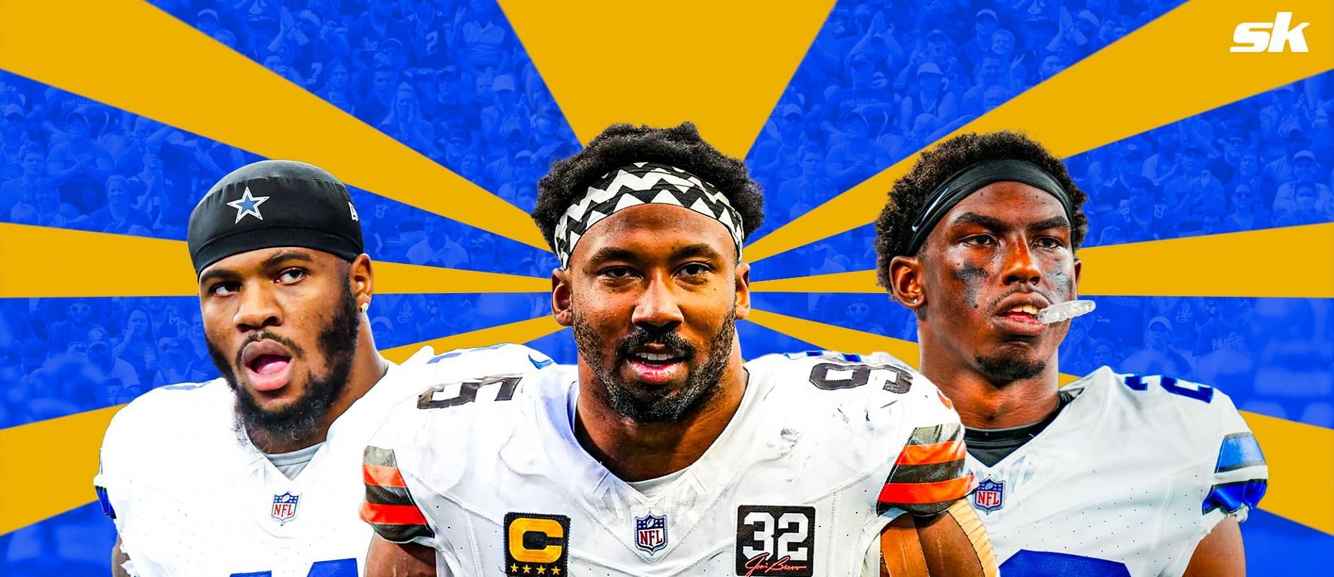 NFL DPOY race Where Myles Garrett, Micah Parsons, DaRon Bland stand in