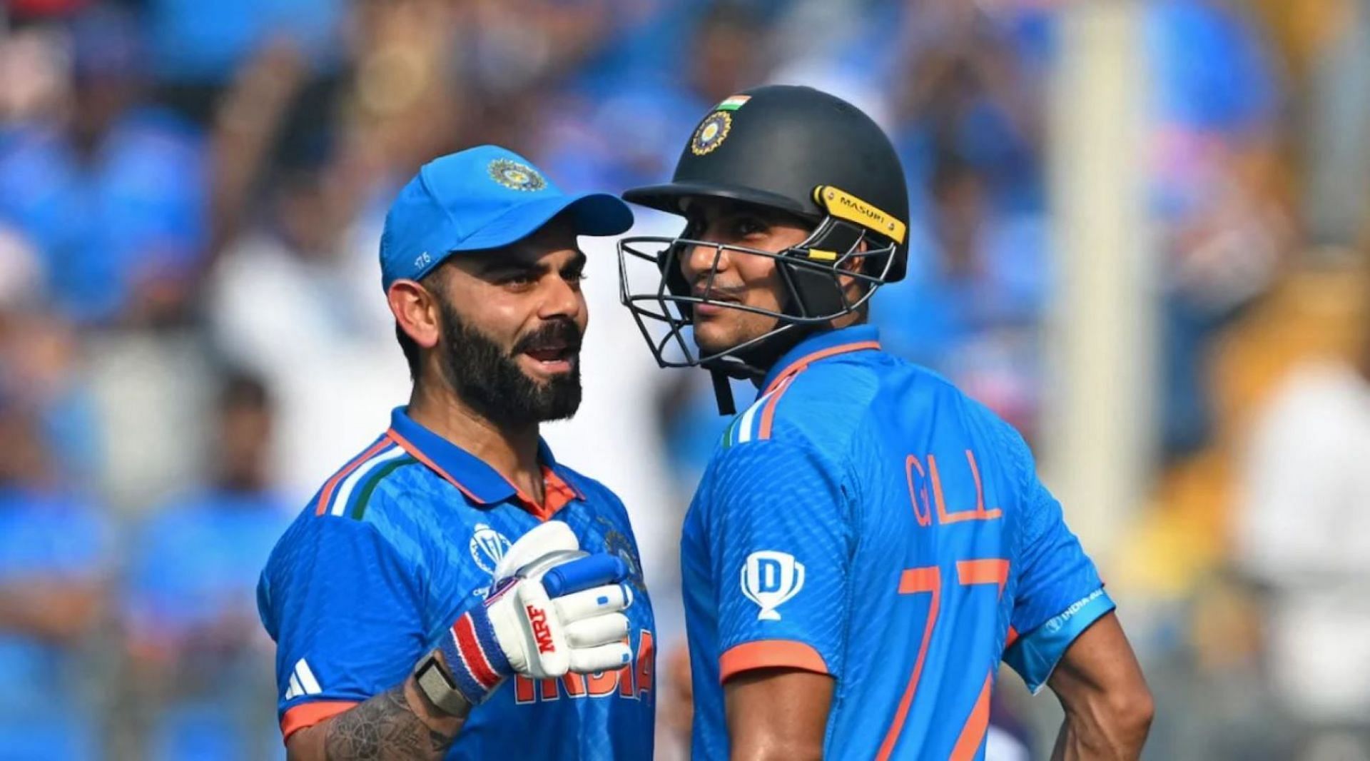 Kohli and Gill helped India recover from early trouble.