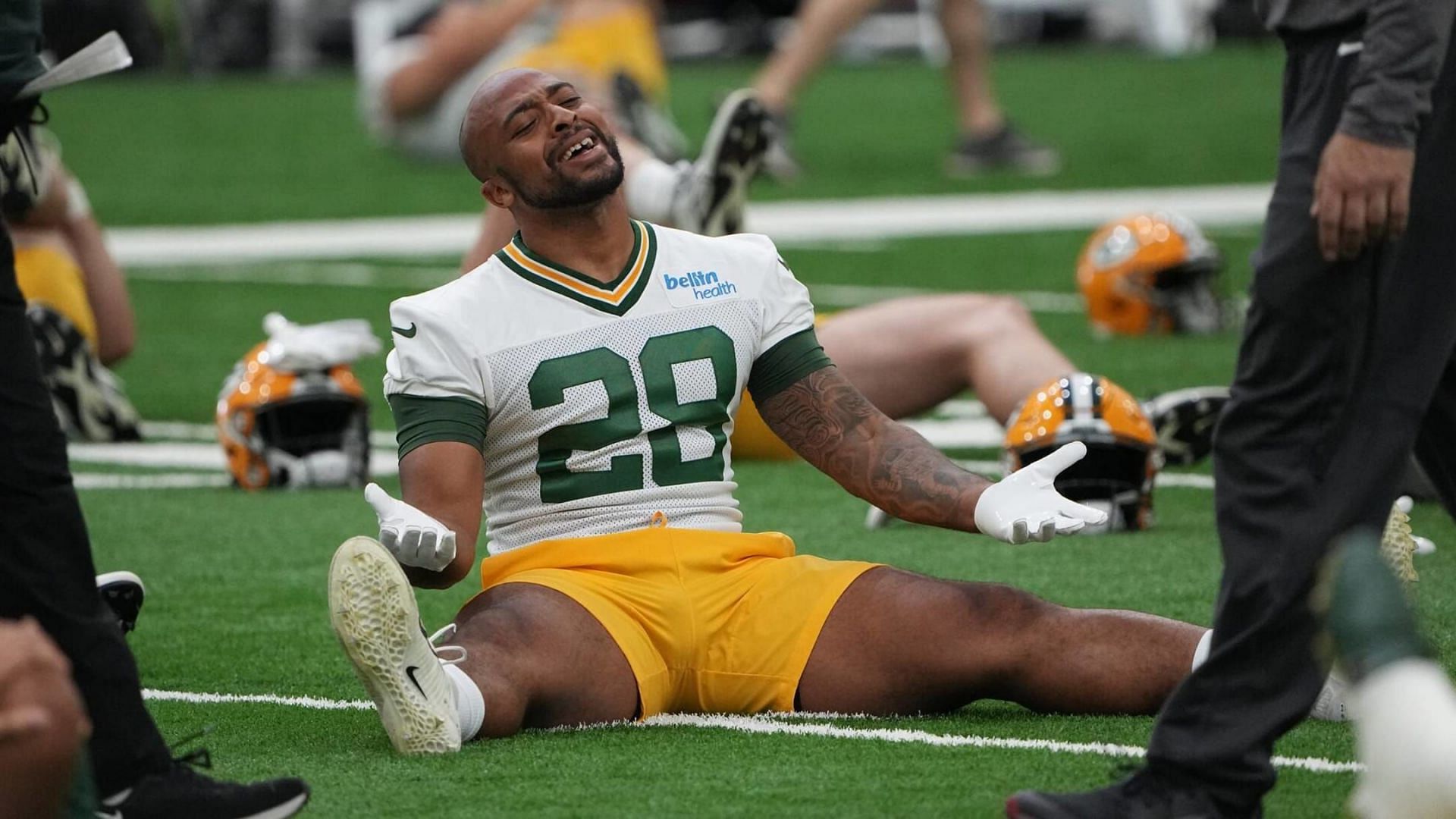 Is AJ Dillon playing today vs. Lions? Packers RB's availability status