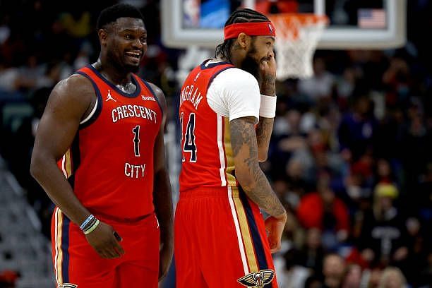 Who does Zion Williamson have a baby with?