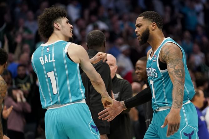 "Made the leap to a superstar": Miles Bridges praises LaMelo Ball after seventh 30-point game in last nine appearances
