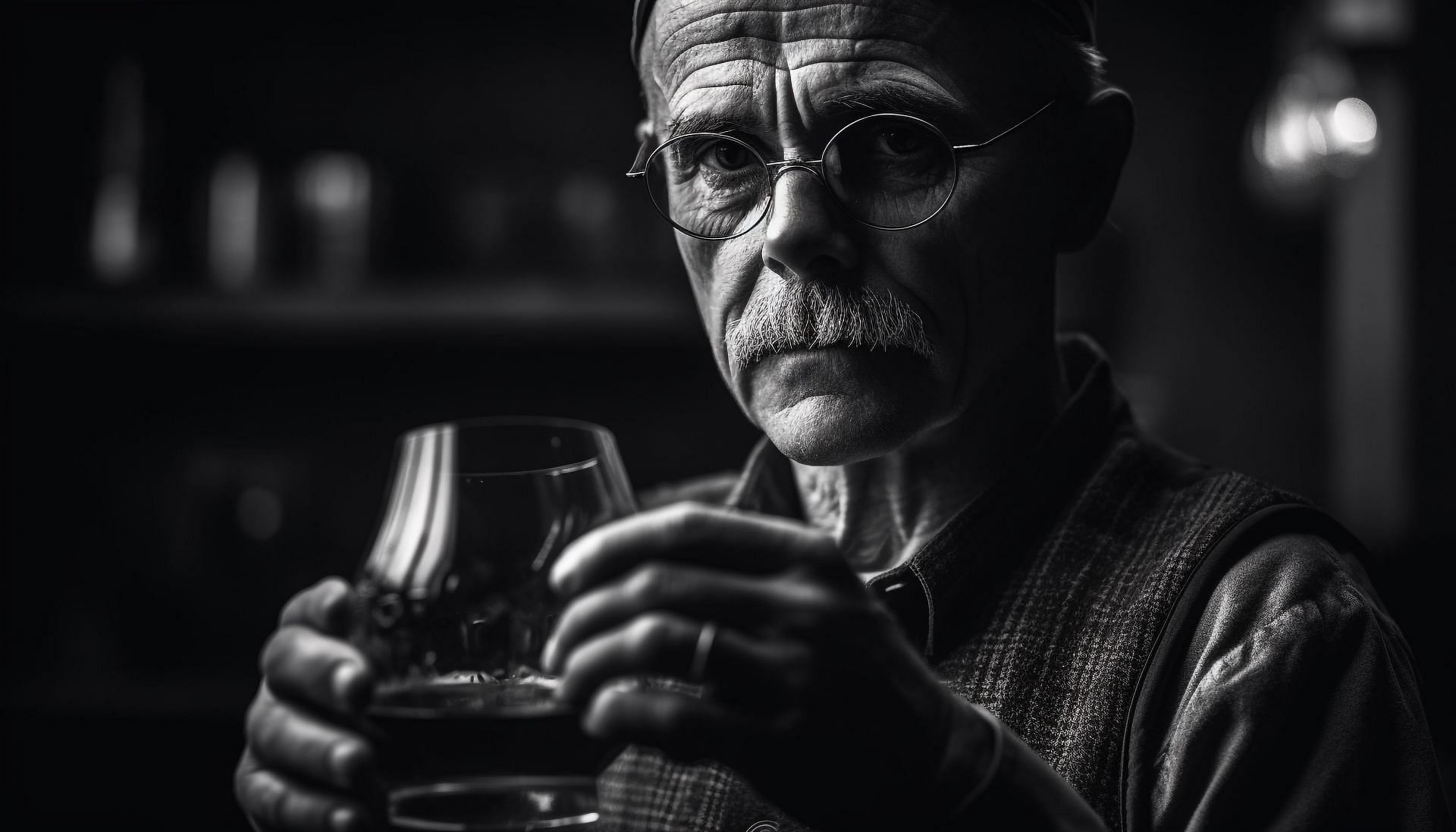 Alcohol dementia is not an uncommon phenomenon and can be harmful for both physical and mental health. (Image via vecteezy/ Andres Ramos)
