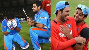 "When you joined... it was clear you were destined for greatness" - Yuvraj Singh's hearty birthday wish for Virat Kohli