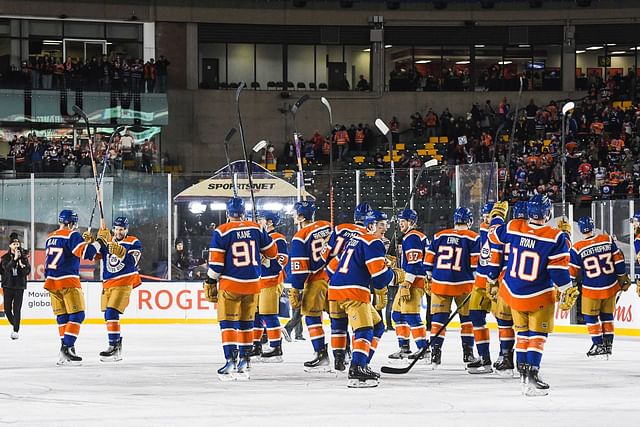 2023 Tim Hortons NHL Heritage Classic - Calgary Flames v Edmonton Oilers