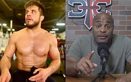 Henry Cejudo has three-word reaction after Daniel Cormier compares winning an Olympic Gold with winning a Glory Kickboxing title