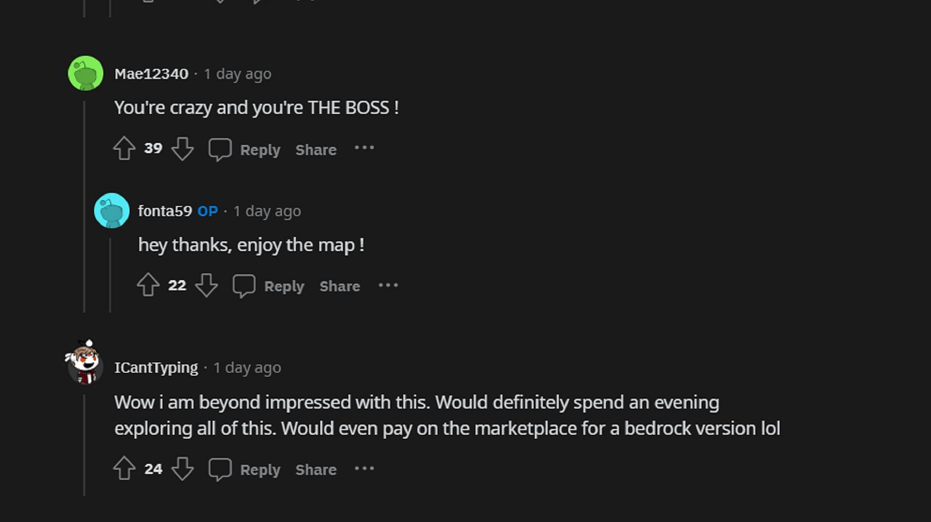 Players are blown away by Fonta59&#039;s Skyrim map (Image via Reddit)