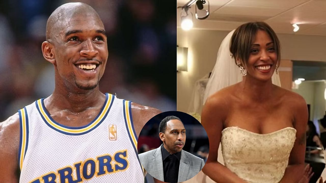 Stephen A. Smith reacts to the viral exchange between former NBA player Joe Smith and his wife Kisha Chavis.