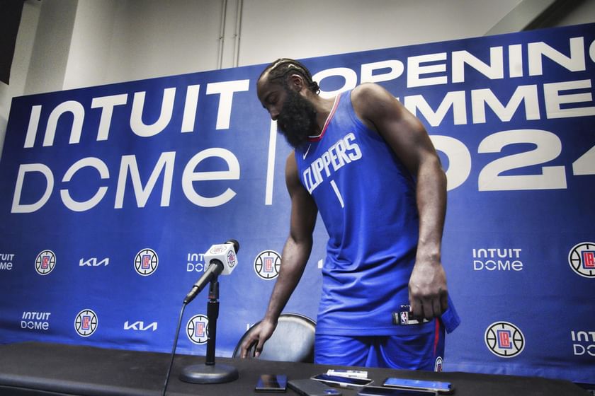 Clippers' depth chart on James Harden's debut vs Knicks