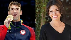 "My brain won't even do the math" - Michael Phelps' wife Nicole reacts to her husband's Olympic record