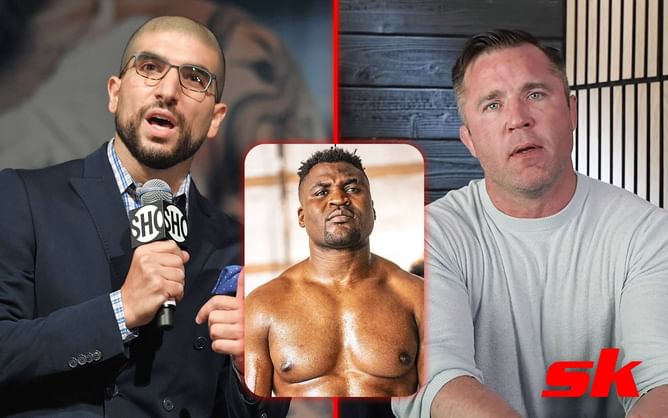 Chael Sonnen threatens to "strangle" Ariel Helwani before abruptly ending interview over Francis Ngannou pay dispute