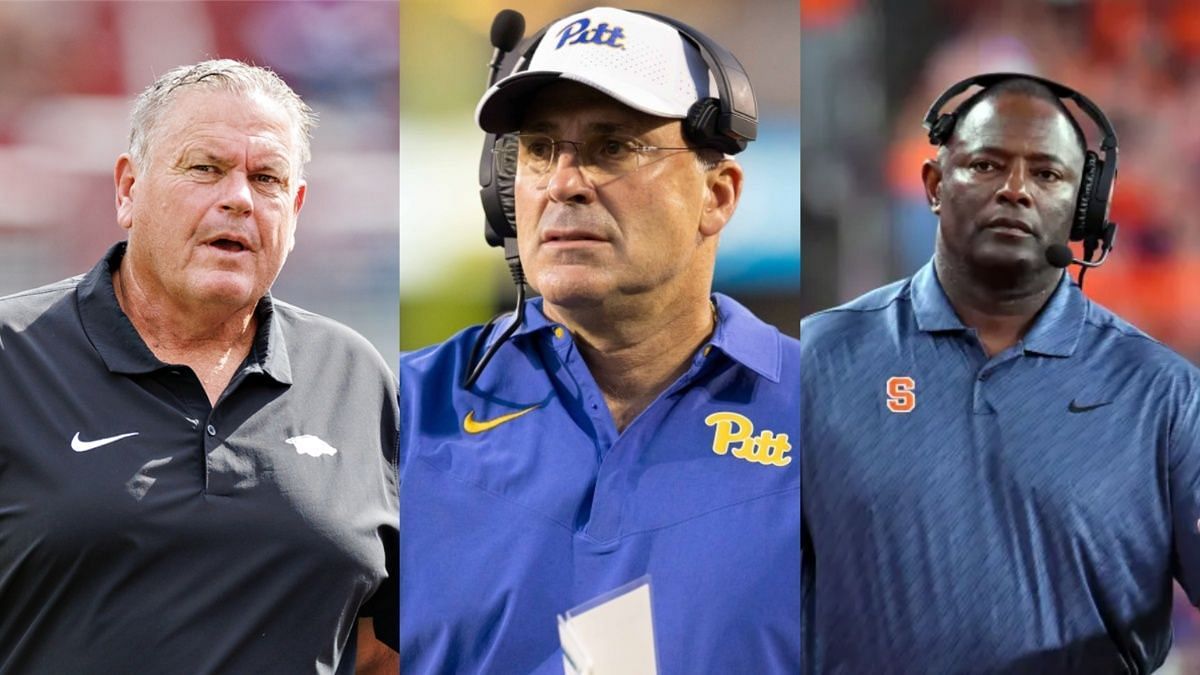 5 college football coaches on thin ice going into Week 12 ft. Sam Pittman 