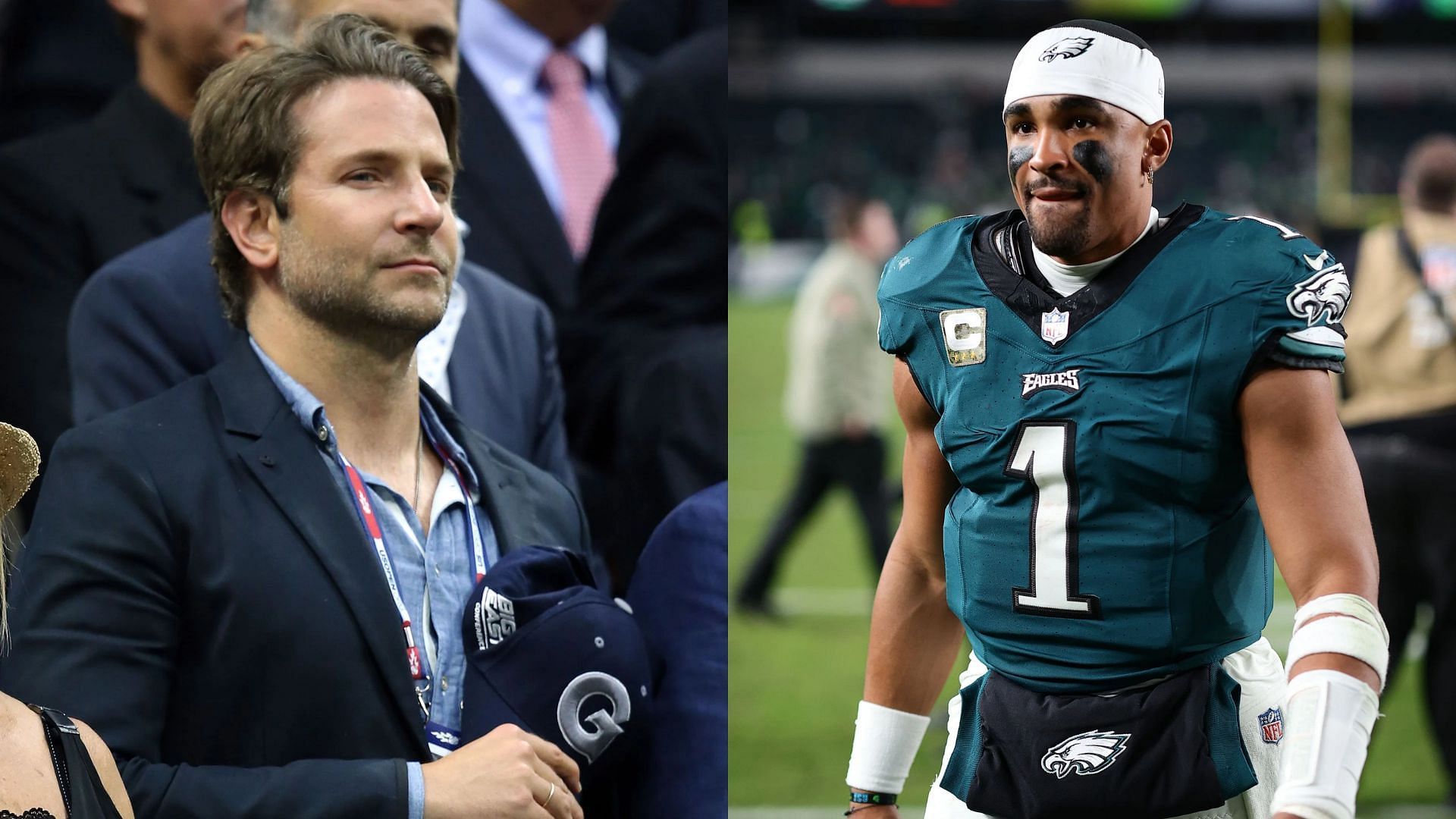 Bradley Cooper loves the Philadelphia Eagles very much