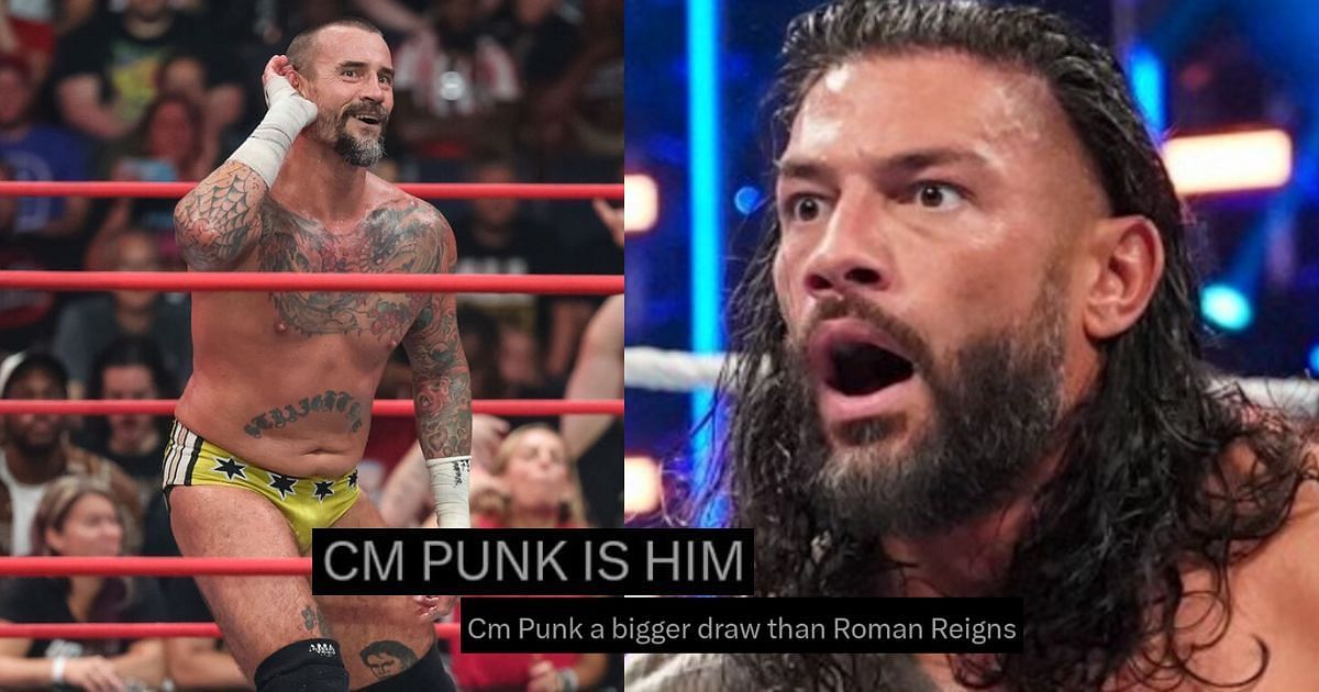CM Punk Roman Reigns 