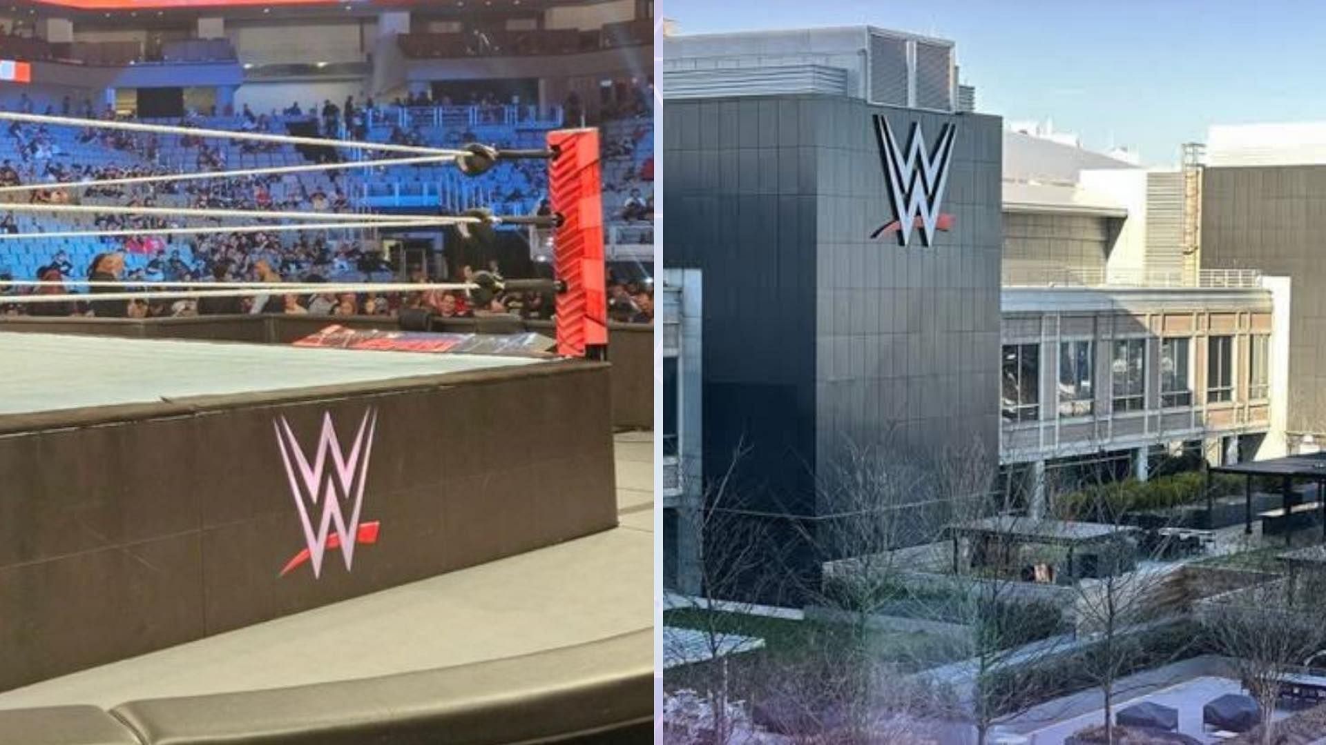 WWE headquarters and ring