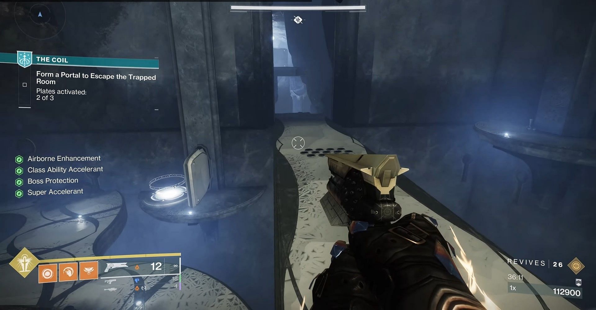 Entrance to the different maze room (Image via Bungie)