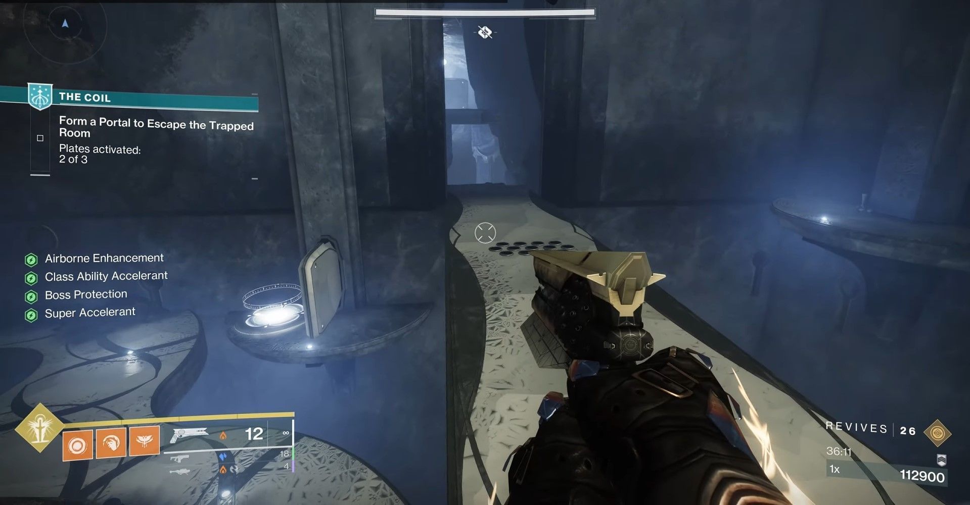 Entrance to the different maze room (Image via Bungie)