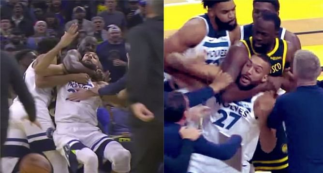 "You're a p***y": Alleged leaked audio shows Draymond Green cursing out Rudy Gobert after putting him in headlock