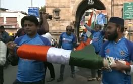 [Watch] Fans carry 500-foot-long Tricolour in Ahmedabad ahead of IND vs AUS 2023 World Cup final