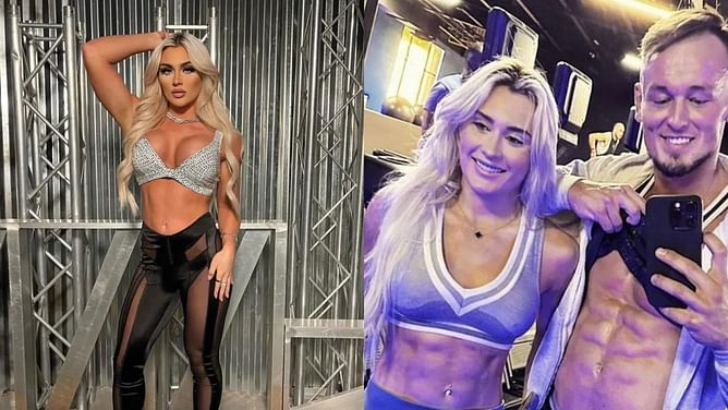 Ludwig Kaiser reacts to Tiffany Stratton's stunning new gym photos