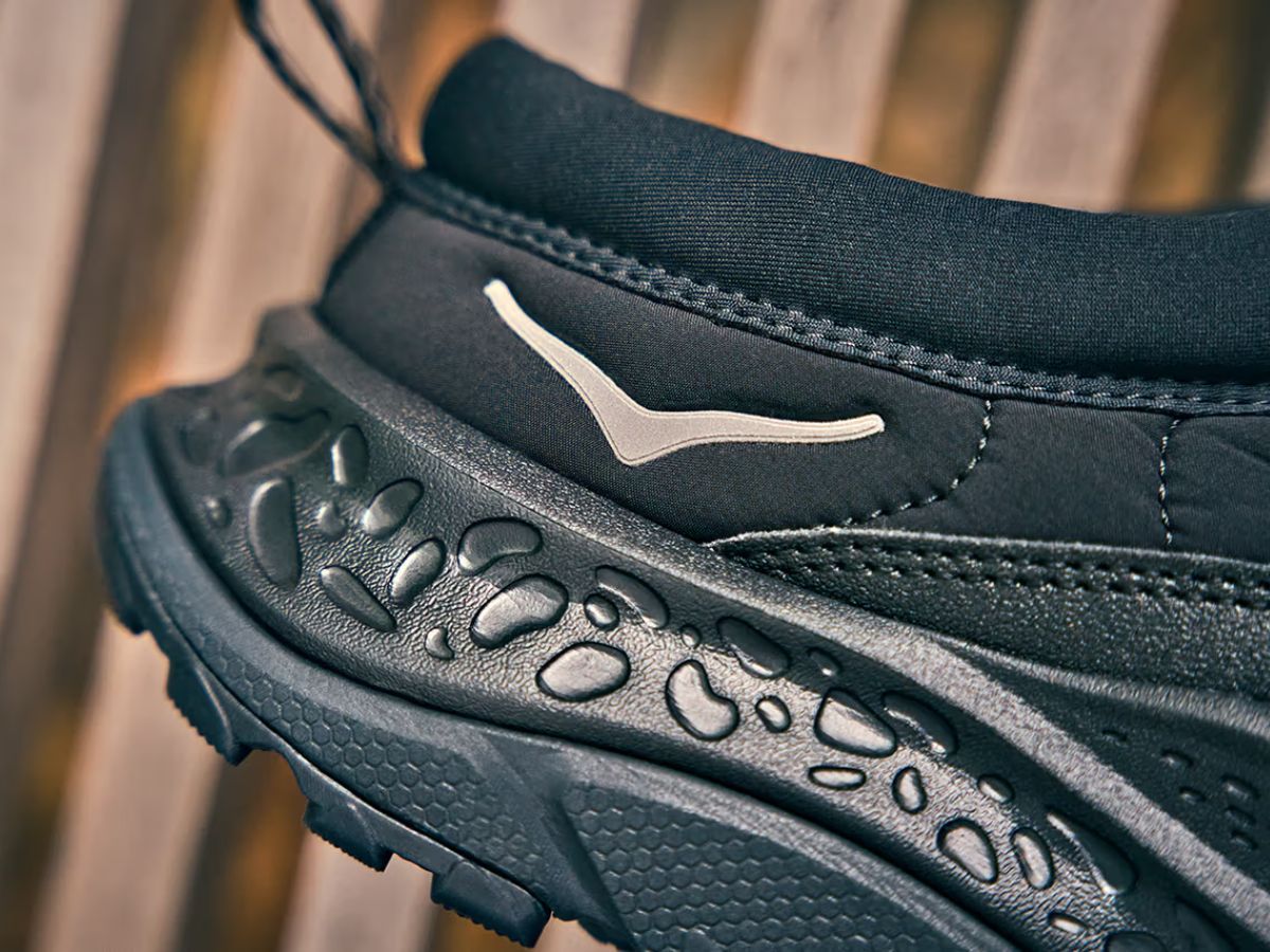 Hoka Ora Primo &ldquo;Forest Floor&rdquo;/&ldquo;Black&rdquo; slip-ons (Image via Hoka)