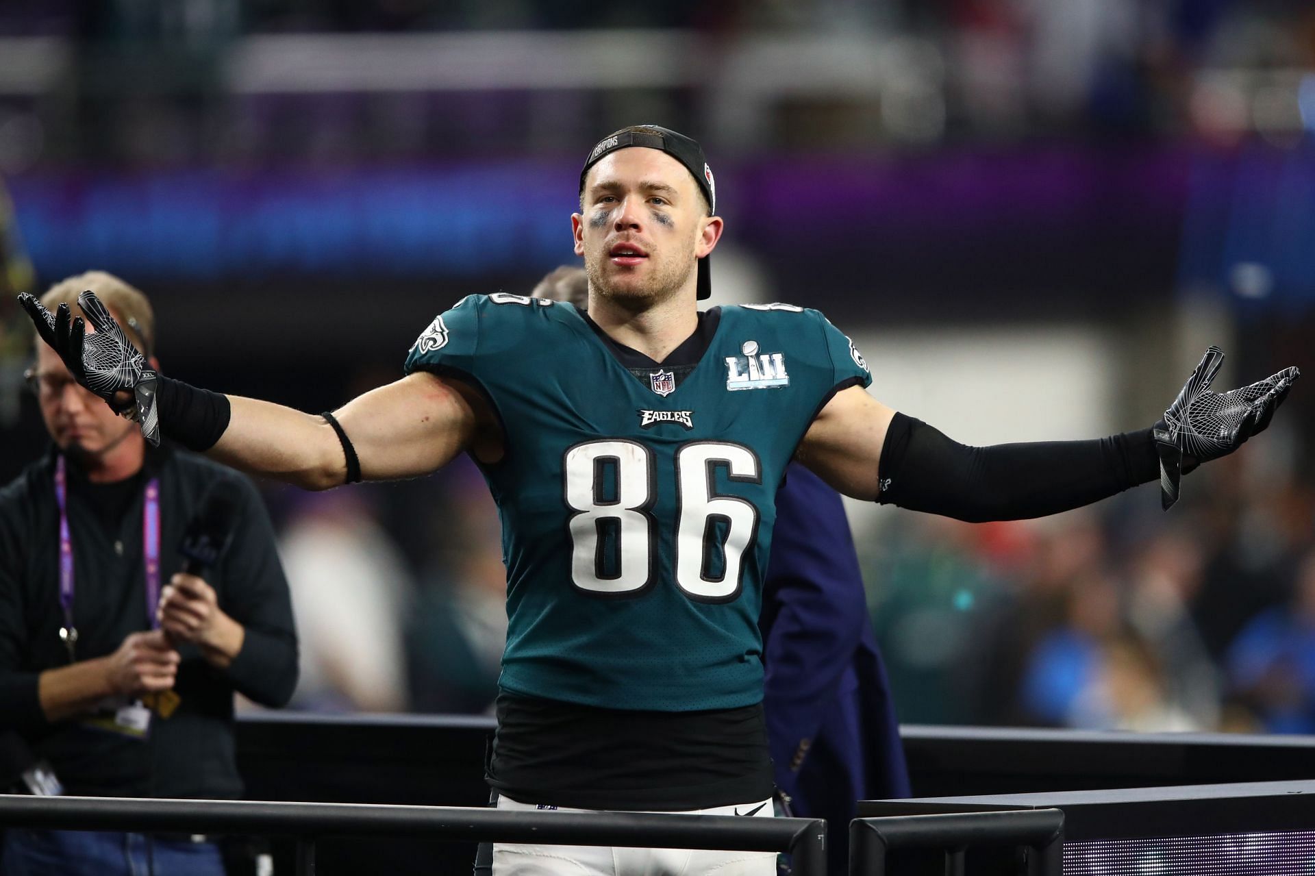 Zach Ertz was part of the Eagles&#039; Super Bowl-winning team