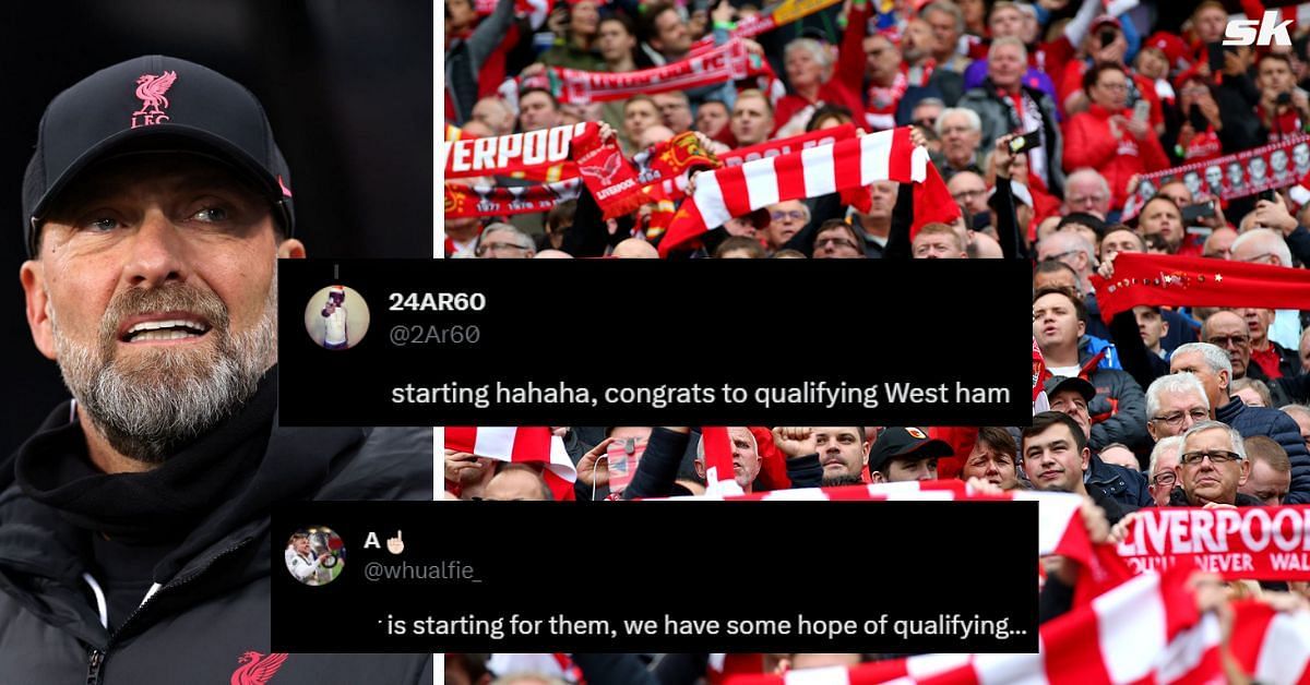 Liverpool fans are downplaying their chances of beating West Ham.