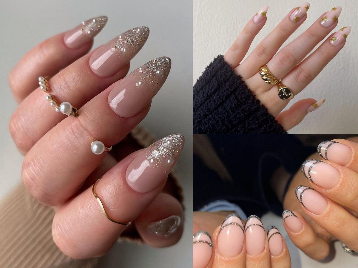 80+ Classy Cute New Year's Eve Nails To Start A Sparkly 2024! | New years  eve nails, New year's nails, Gold holiday nails
