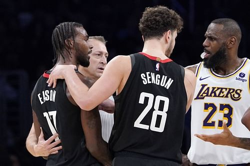 Rockets Lakers Basketball (AP Photo/Mark J. Terrill)