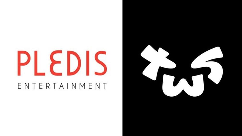 logotipo de entretenimiento pledis