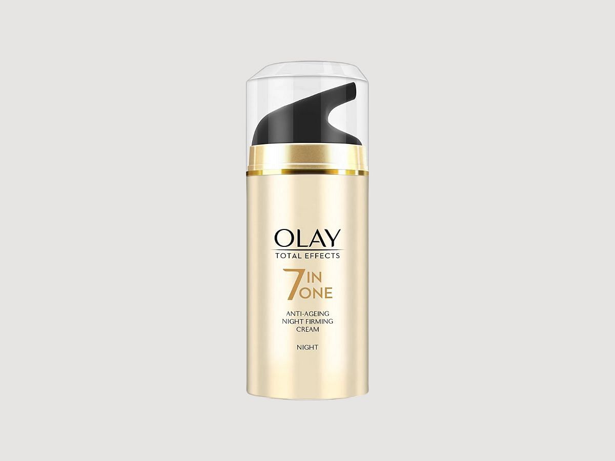 Olay total effects 7 in one anti-aging night firming cream (Image via Olay)
