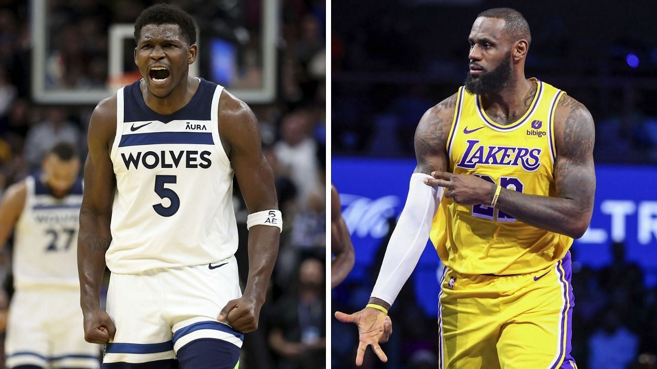 LA Lakers vs Minnesota Timberwolves starting lineups for Dec. 21, 2023