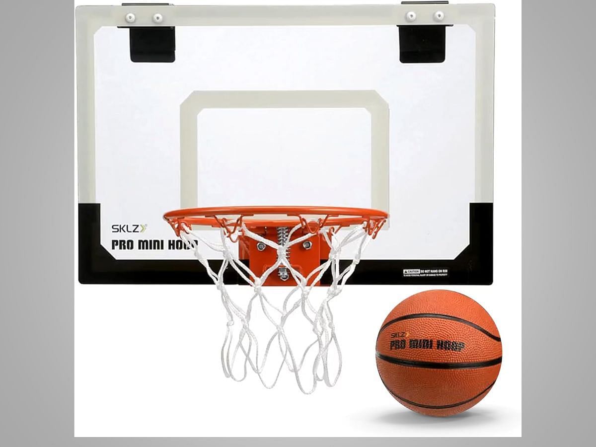 The SKLZ Pro Mini basketball hoop (Image via Amazon)