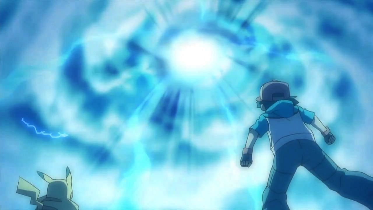 A screenshot from the anime (Image via The Pokemon Company)