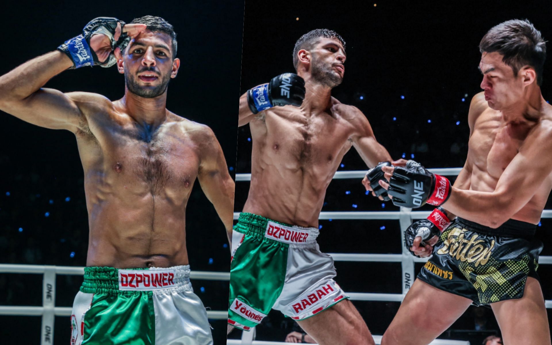 Algerian Mohamed Younes Rabah made a triumphant ONE Championship debut last week with an impressive knockout victory over Thai Saemapetch Fairtex. -- Photo by ONE Championship