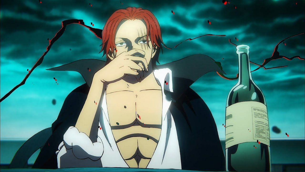 Shanks as seen in the One Piece anime (Image via Toei Animation)