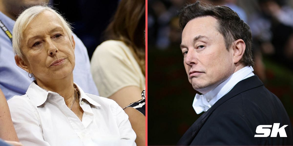 Martina Navratilova calls out Elon Musk for allegedly suppressing free speech on his social media site