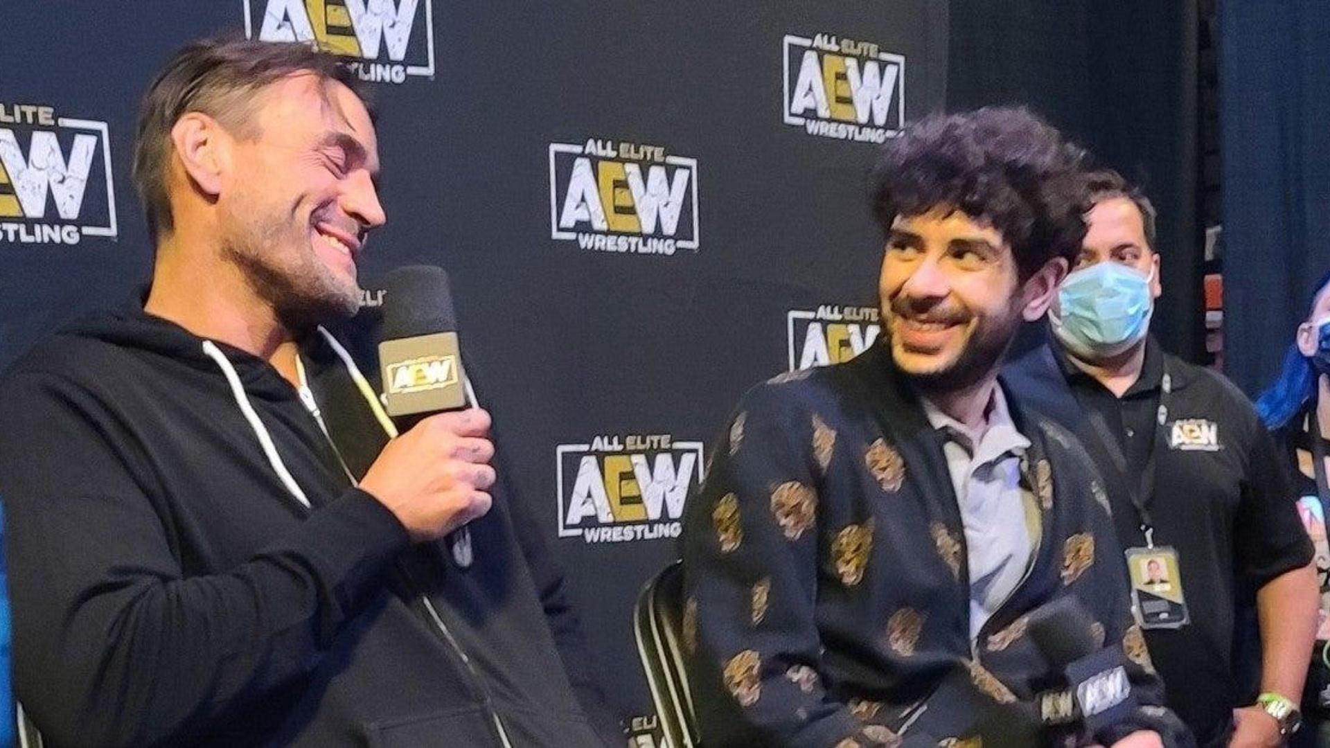 Tony Khan and CM Punk used to work with each other in AEW 
