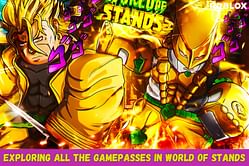 Exploring all the Gamepasses in Roblox World of Stands