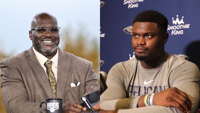 "I am the precedent when it comes to being dominant": Shaquille O'Neal slams Zion Williamson for take on critics
