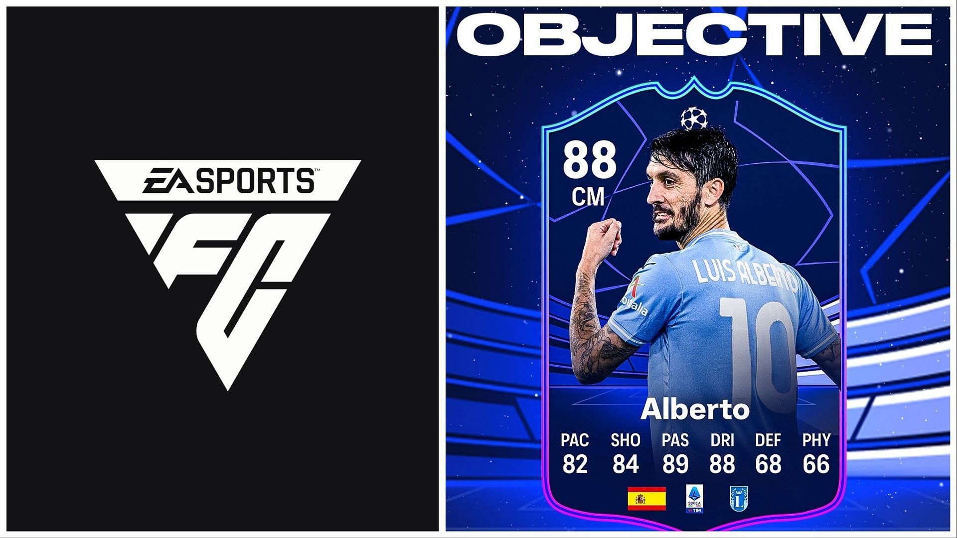 TOTGS Alberto has been leaked (Images via EA Sports and Twitter/FUT Sheriff)