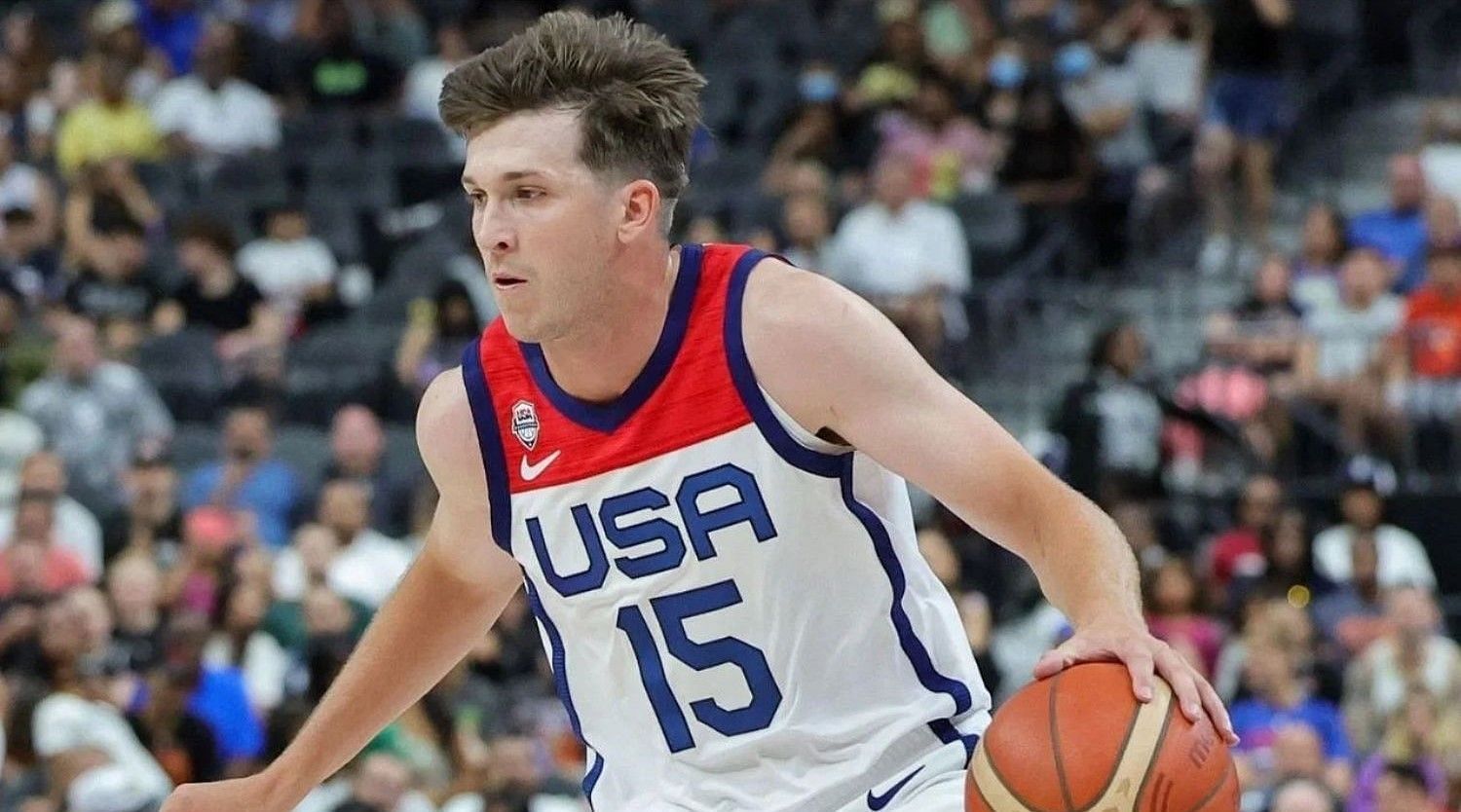 Austin Reaves of the LA Lakers played for Team USA at the FIBA World Cup.