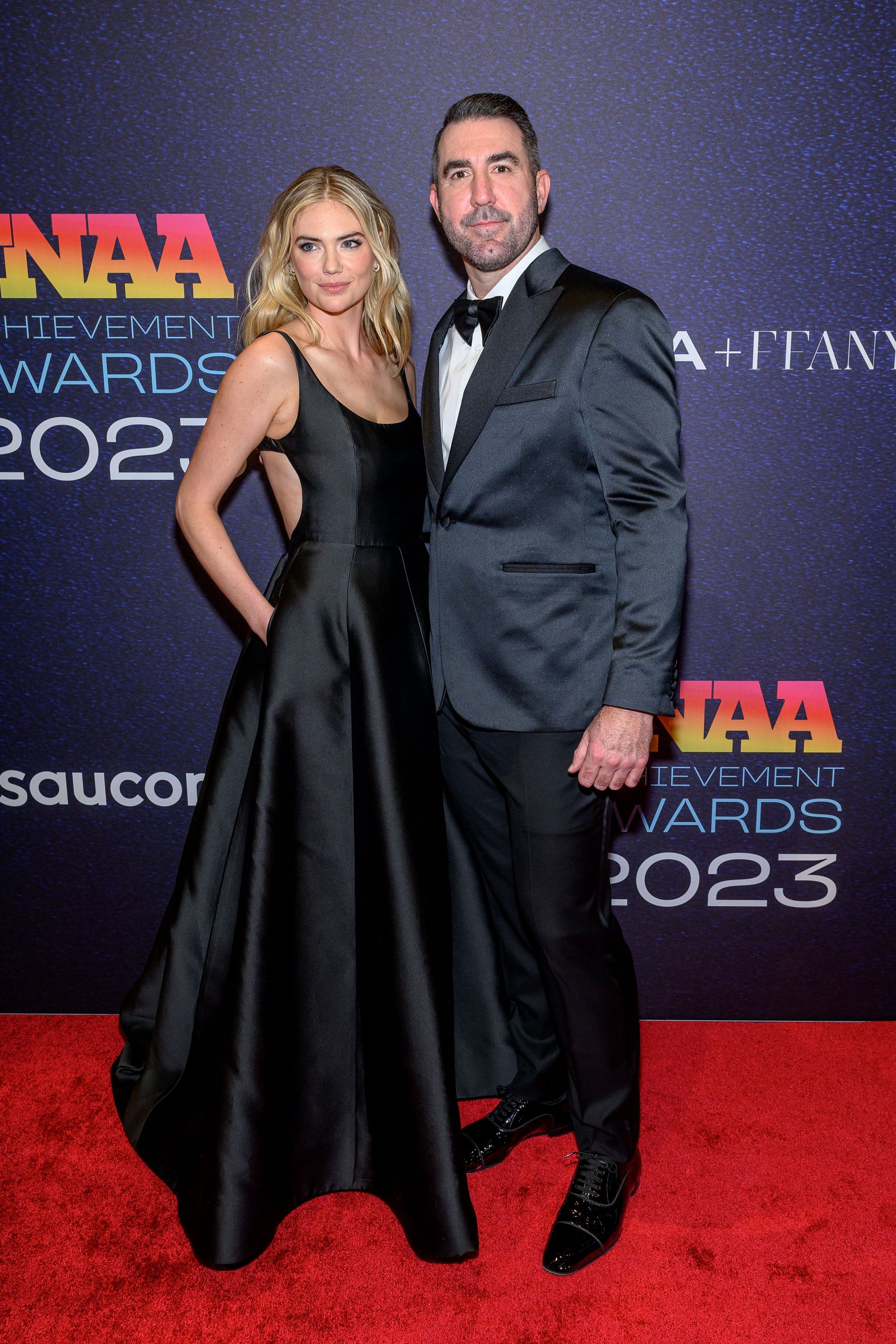 Kate Upton and Justin Verlander showed at the 37th Annual Footwear News Awards.