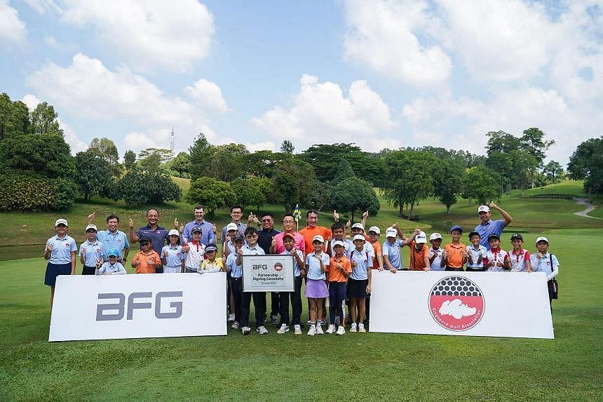 The Singapore Golf Association and BFG Golf(image via getty)